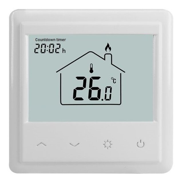 Eingebauter Timer und Thermostat - Countdown