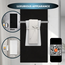 QH-GD Black Serie gläsernes Infrarotpaneel 60 x 120 cm - 700 W