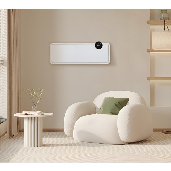 Keramische Wandheizung mit Wifi-Thermostat