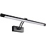 Spiegellampe LED-Beleuchtung schwarz einstellbar