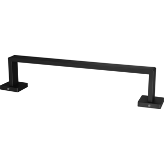 Nurion Handtuchhalter mattschwarz quadratisch