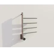 Quality Heating Elektrischer Handtuchheizkörper in Metalloptik mit Thermostat