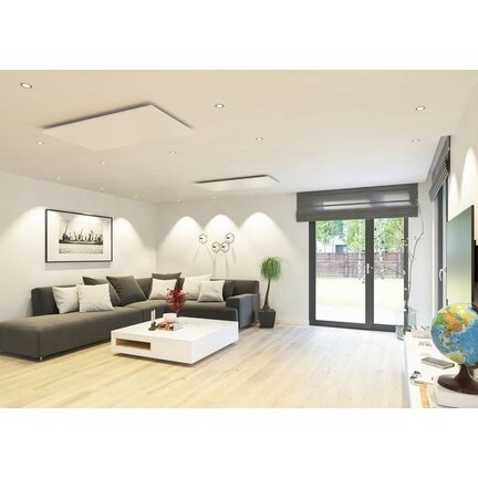 Infrarotheizung Wohnzimmer und Schlafzimmer