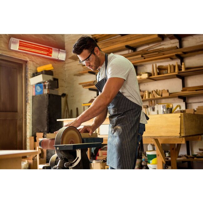 QH-TH Goldene Infrarotheizung 2000W und 3000W mit Fernbedienung