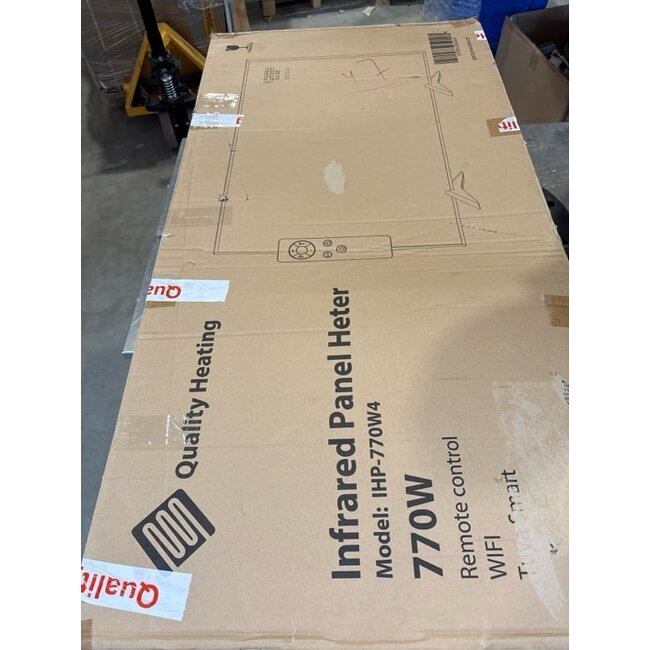 2. Chance | QH-SP Wifi Fernbedienung beweglichen Infrarot-Panel 360, 450 und 720Watt - 720Watt 60 x 120 cm