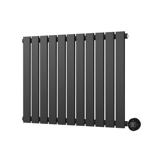 Elektrischer Heizkörper horizontal schwarz 800Watt VoltRad