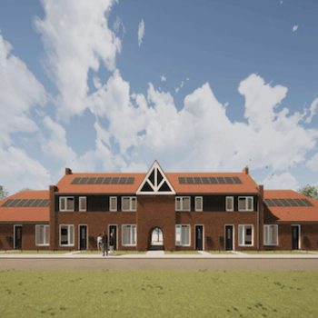 8 neu gebaute Häuser in Scheerwolde