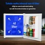 Nurion Mini-Kühlschrank - 40L - Kleiner Kühlschrank - Freistehend - Kompakt - Weiß