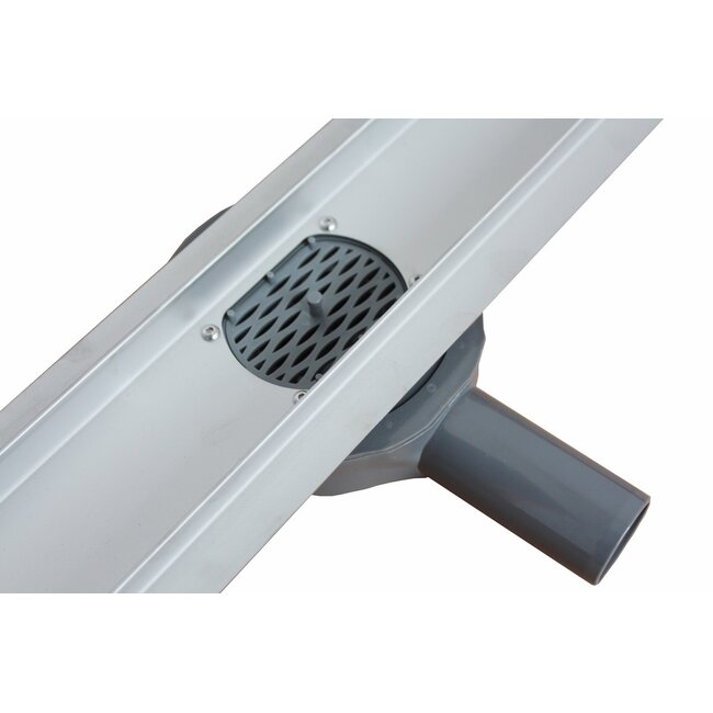 LunaDrain Duschrinne komplett mit flexiblem Flansch