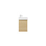 Nurion Waschtischunterschrank Mees – glänzend weißes Waschbecken und heller Holzschrank – 41 x 22,5 x 65 cm