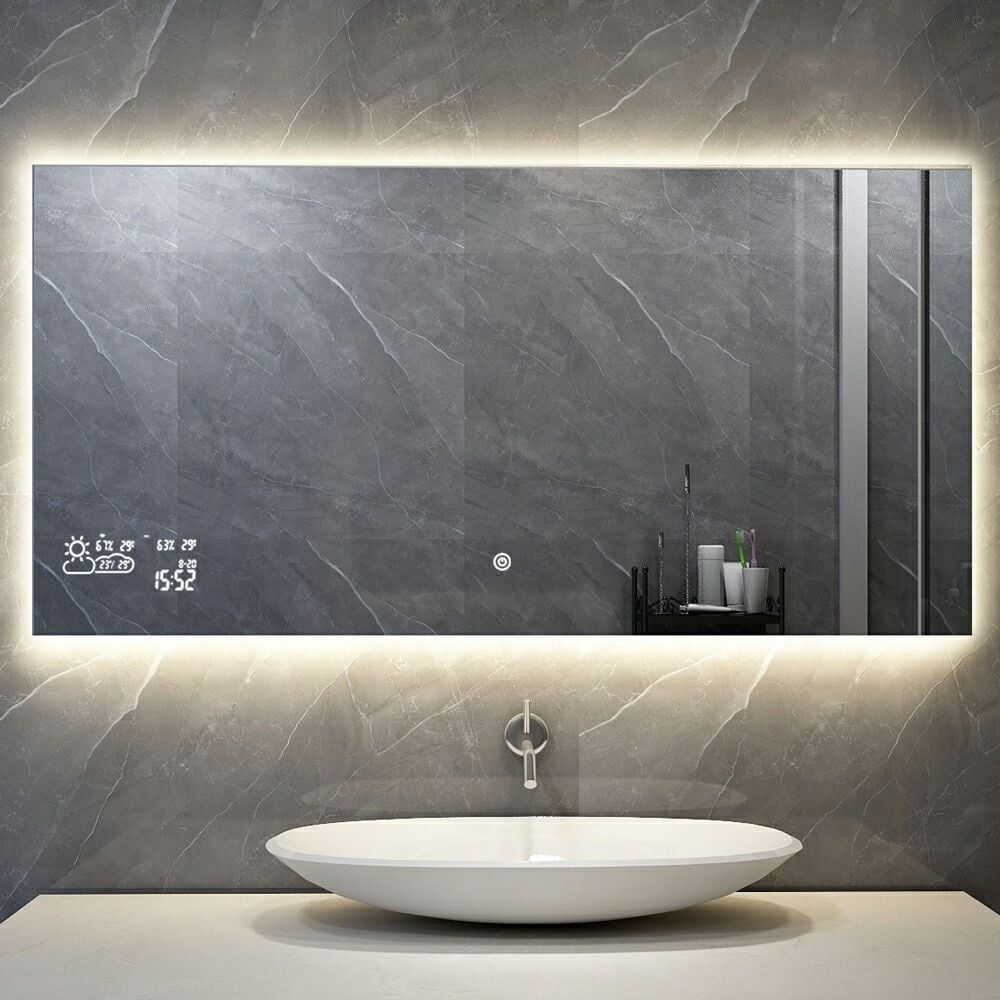 Smart wifi Spiegel: Technologische Eleganz in Badezimmer