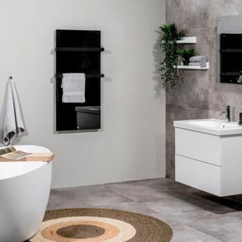 Badezimmer und Toilette