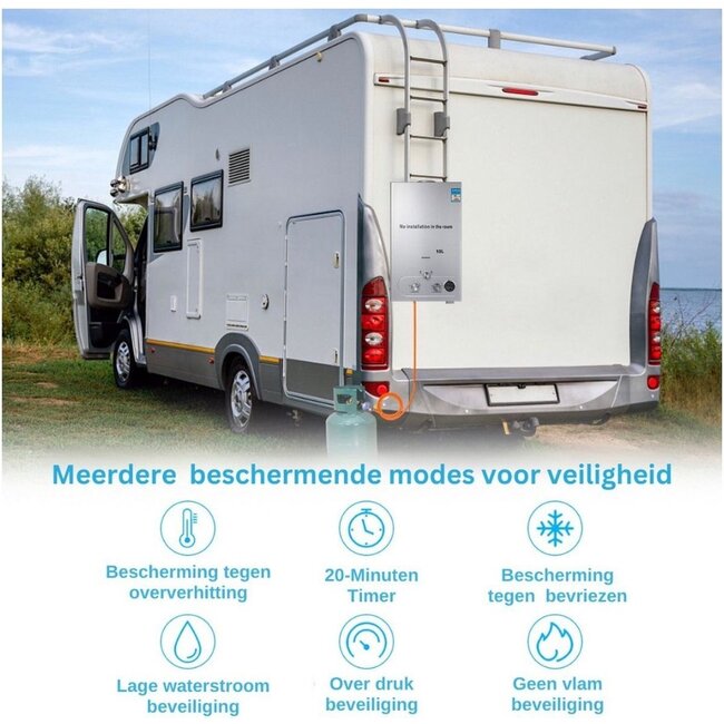 Propangas Durchlauferhitzer - LPG Durchlauferhitzer