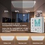 Byecold-HL Serie Infrarotpaneel mit LED-Beleuchtung 63 x 65,5 cm – 400 Watt