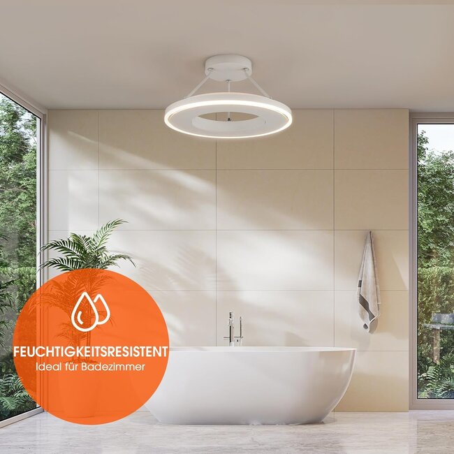 QH-GlowRing Serie WLAN-Infrarotpaneel mit LED-Beleuchtung 60 cm 1000 Watt