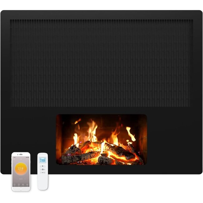 Byecold Infrarot-Kamin LCD 1700Watt Deluxe