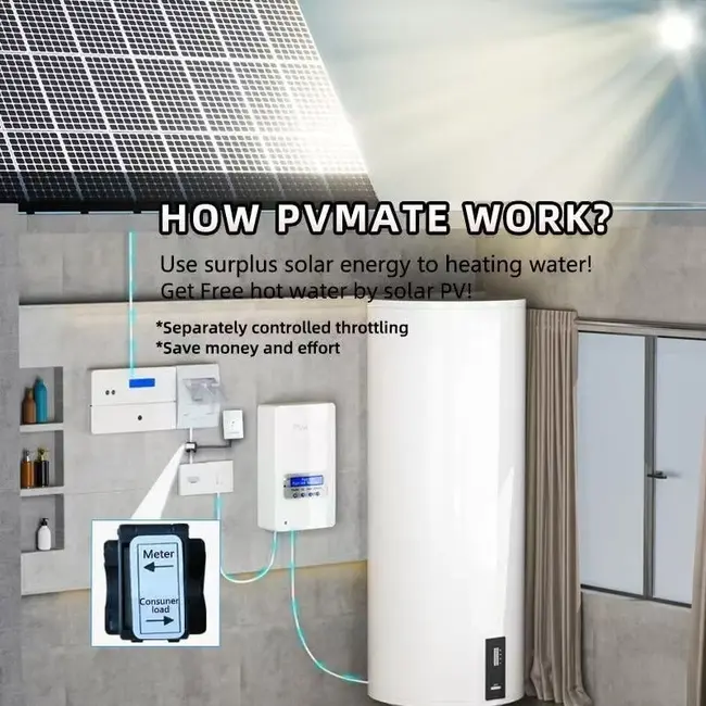 QH WaterAccu Solarenergie WaterAccu ‚ Elektrischer Boiler WaterAccu ‚ AA-Batteriegesteuerter WaterAccu