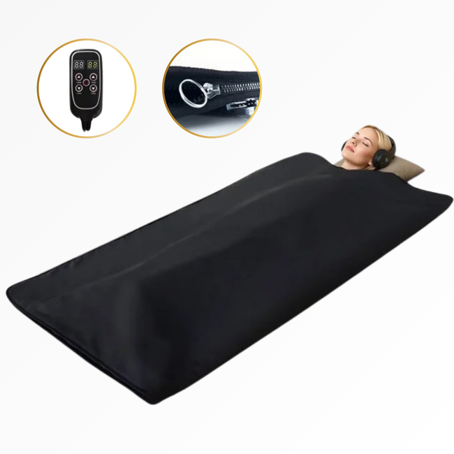 Infrarood saunadeken 660Watt vermogen instelbaar