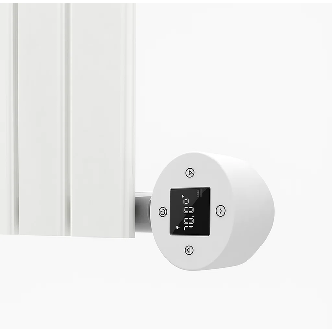 Elektrischer Heizkörper horizontal weiß 800Watt Calysta