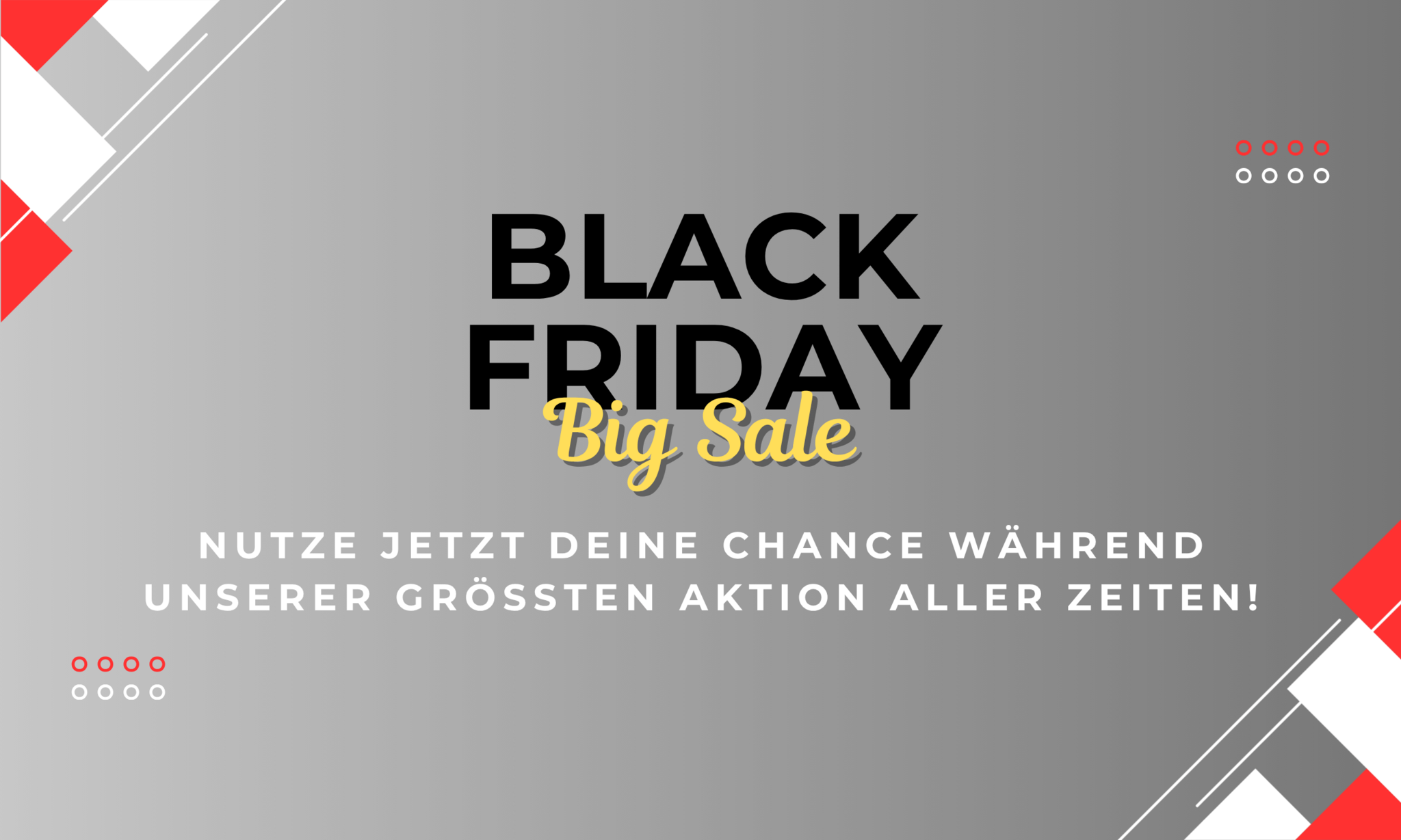 Unsere größte Aktion aller Zeiten zum Black Friday bei Quality Heating!