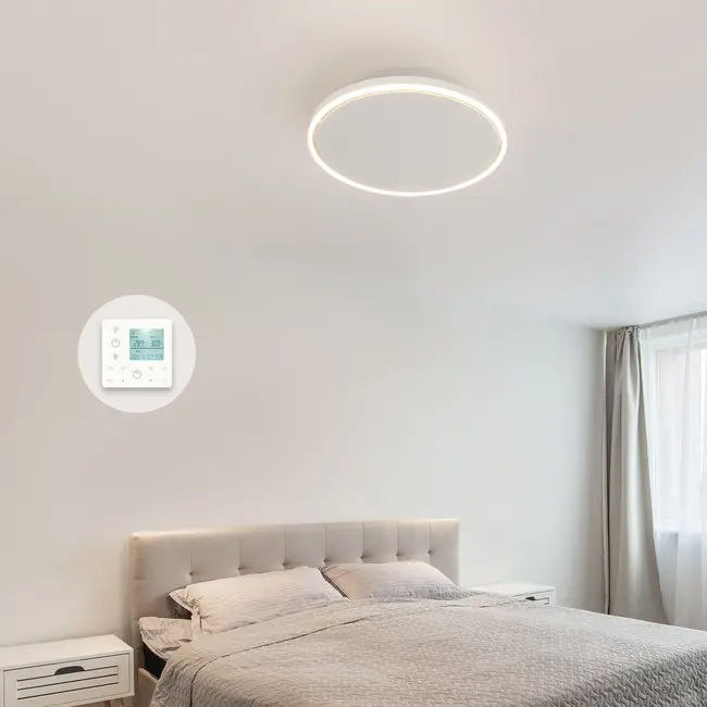 QH-GlowRing Serie Infrarotpanel mit LED-Beleuchtung 56 cm 750 Watt