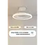 QH-GlowRing Serie Infrarotpaneel mit LED-Beleuchtung 60 cm 1000 Watt