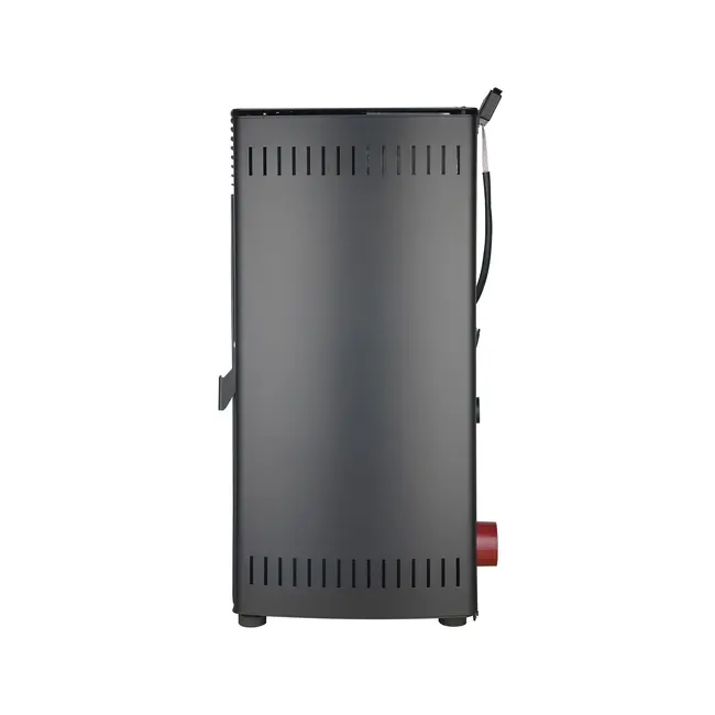Pelletkamin - 8.8KW - für 60-80 m2 - 5 Stufen - Timer - CR05 Schwarz