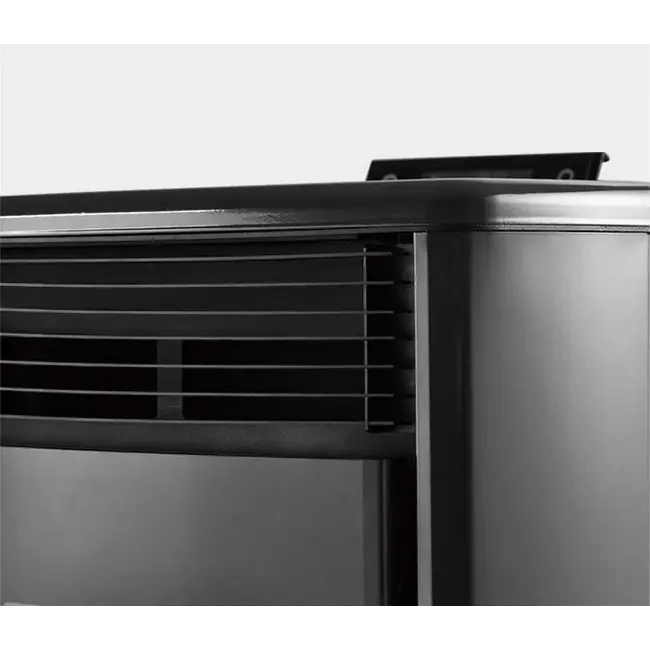 Pelletkamin - 9,9 kW - für 80-100 m² - 5 Stufen - Timer - CR9 - Doppeltür