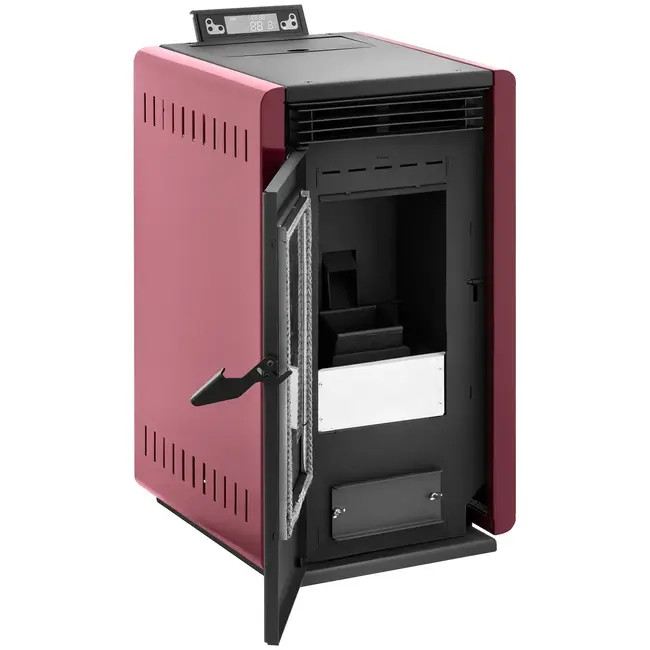 Pelletkamin - 6kW - für 40-60 m² - 5 Stufen - Timer - CR10-2