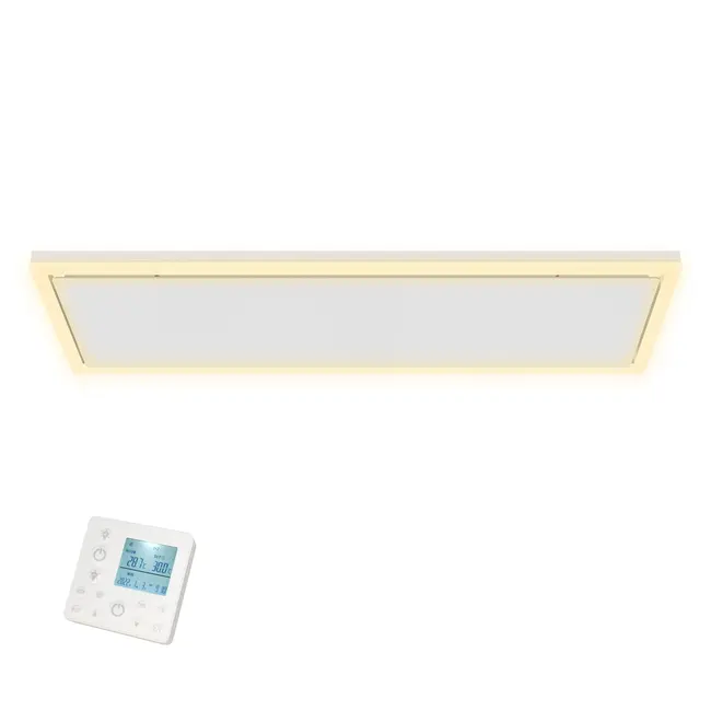QH-InfraGlow Serie Infrarotpanel mit LED-Beleuchtung 67x68 cm 1250 Watt
