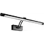 Spiegellampe LED-Beleuchtung schwarz einstellbar