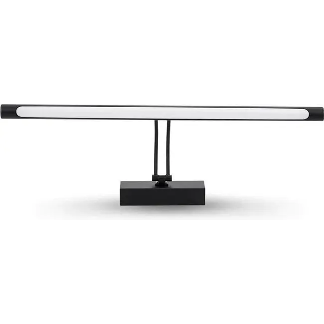 Spiegelleuchte LED-Beleuchtung schwarz einstellbar