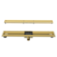 SolarDrain Duschrinne komplett mit festem Flansch und geschlossenem Rost