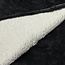 Elektrische Überwurfdecke - Wärmedecke - 1 Person - 180x150 cm - Fleece - Grau