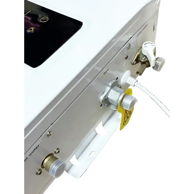 EcoTherm Elektronischer Durchlauferhitzer 230V Digital 13L Low Nox Propan geschlossener Raum