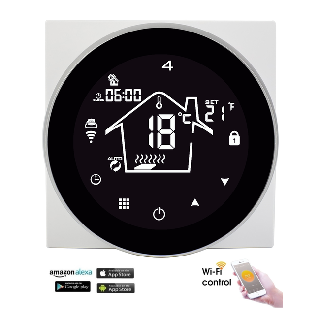 WiFi-Design programmierbarer Thermostat PRF-80
