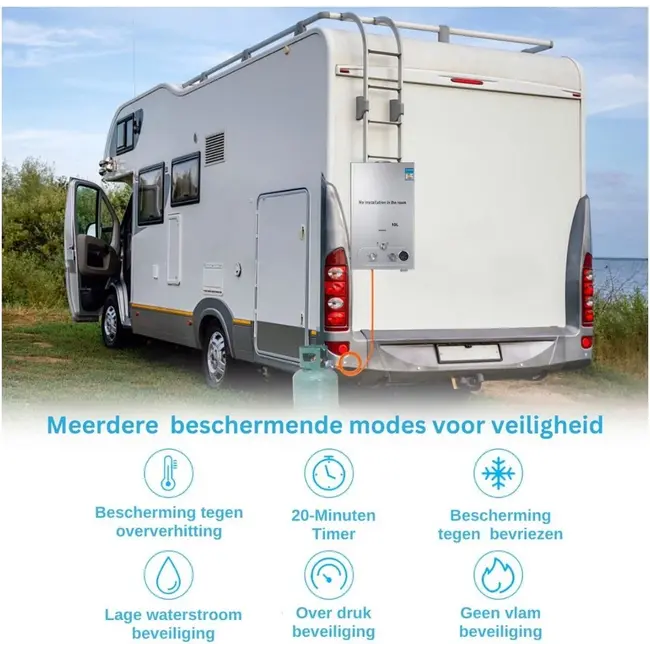 Propangas Durchlauferhitzer - LPG Durchlauferhitzer