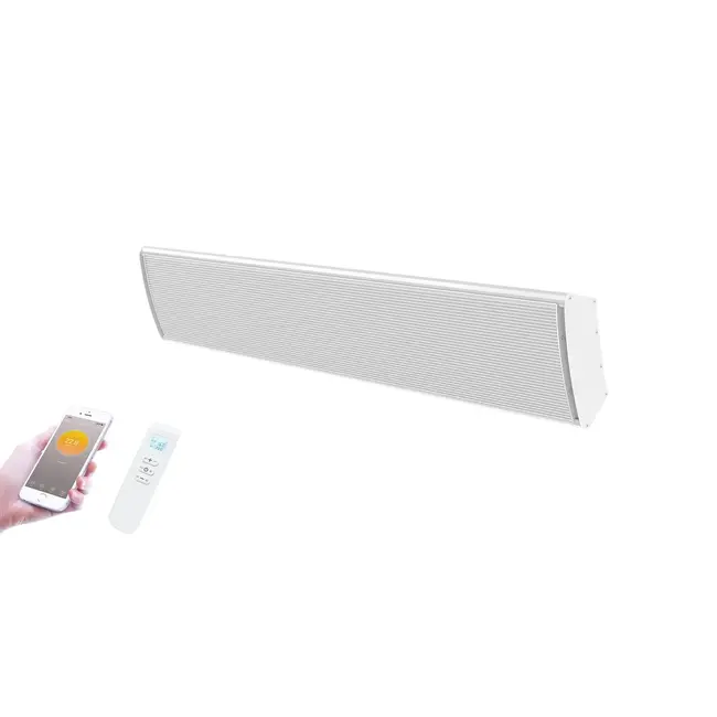 Infrarot Terrassenheizer Whitewarm Wifi 1800 - 2400Watt