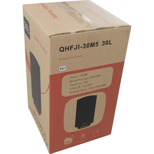 30-Liter QH V2 Dual-Tank Elektroboiler mit digitaler Bedienung