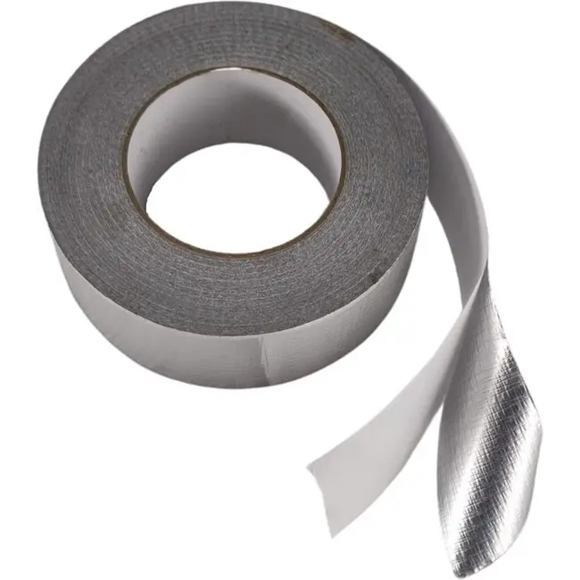Aluminiumklebeband Rolle 5 cm breit und 50 Meter lang.