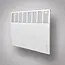B-Ware - Ecoflex Atlantic elektrischer Heizkörper mit einstellbarem Thermostat - 500 Watt - 51 cm (B) x 51 cm (H)