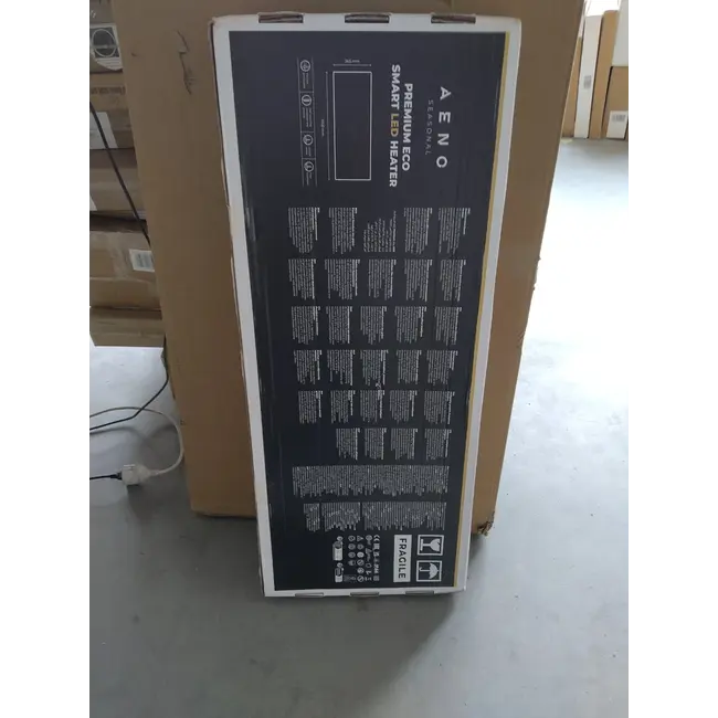 B-Ware - AENO GH4S smartes Infrarot-Heizpaneel WLAN - 700 Watt - Schwarz