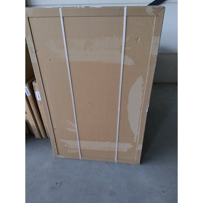 Zweite Chance - Spiegel mit asymmetrischer Einbau-LED-Beleuchtung und Anti-Beschlag, 120 cm breit und 75 cm hoch - Standard