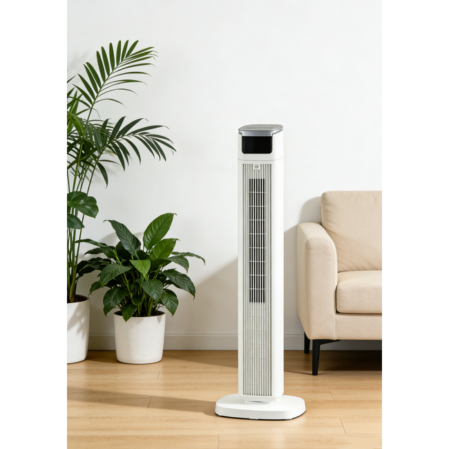 Turmventilator mit Fernbedienung und Timer