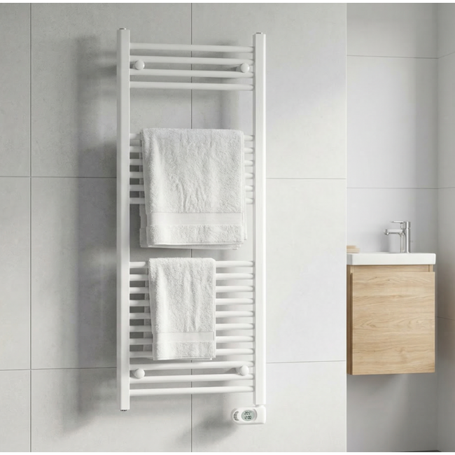 Adax Comfort elektrischer Handtuchheizkörper 300 - 600 Watt Weiß