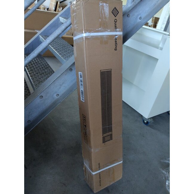 Zweite Chance - WiFi-Infrarot-Terrassenheizer Black Heater  1800 - 2400Watt - 1800 Watt
