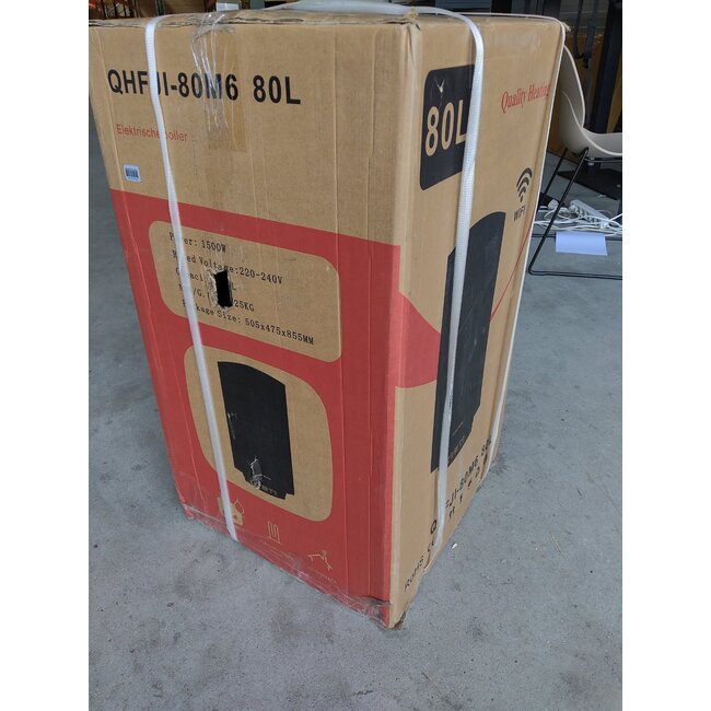 Zweite Chance - 80 Liter Performance V2 QH Wi-Fi Dual-Elektroboiler mit digitaler Bedienung - 80 Liter