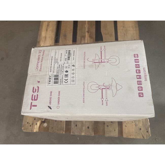 Zweite Chance - Elektrischer Unterputzboiler 10 Liter (Tesy) - Standard
