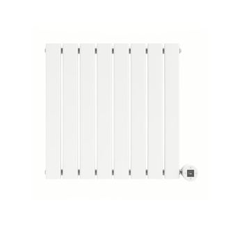 Zweite Chance - Elektrischer horizontaler Heizkörper weiß 800Watt Calysta - Default