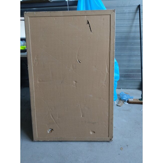 Zweite Chance - Spiegel asymmetrisch organische LED-Beleuchtung und Anti-Beschlag 120 cm breit und 75 cm hoch - Standard